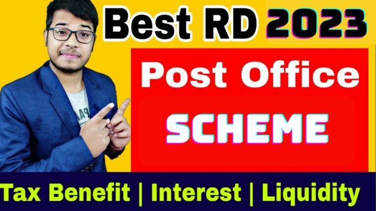 Post Office Rd Deposit Rs 10 000 In Post Office Rd Scheme Will Get 16